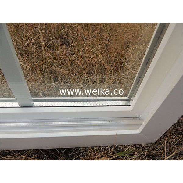 1.7mm UPVC スライディング ウィンドウとドア PVC バスルーム ウィンドウとグリッドスクリーンネット