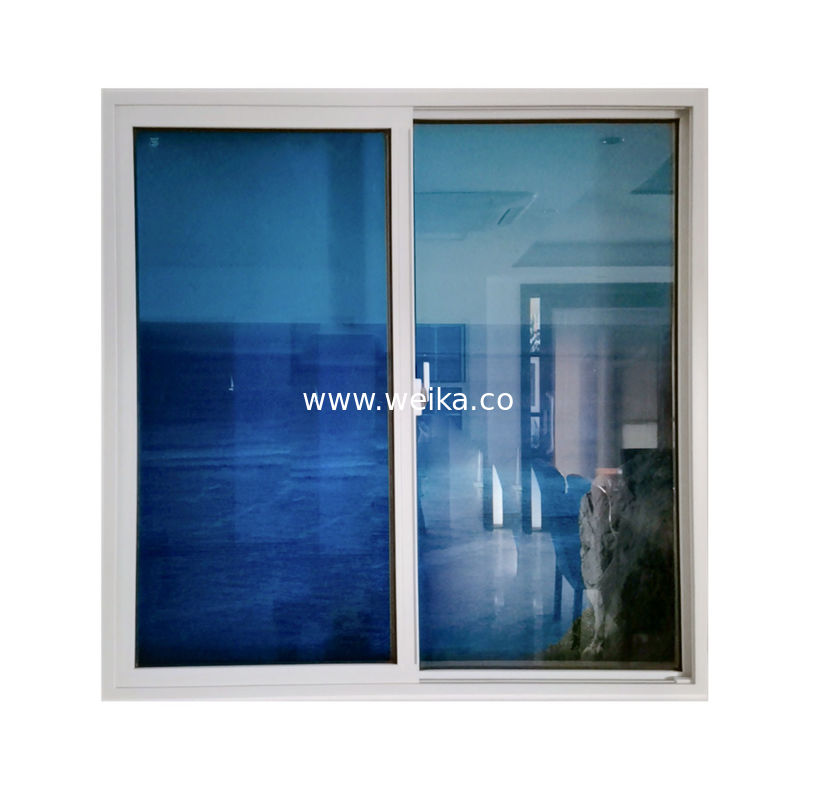 シングル スライディング プロフィール UPVC コテージ バルコニー用のダブルガラスの窓