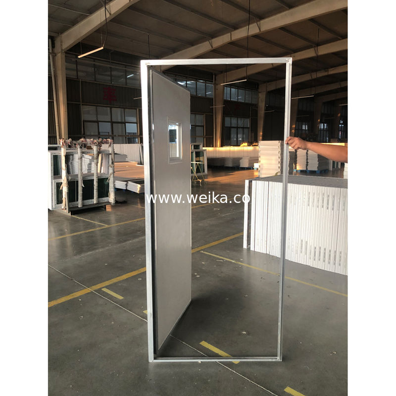 WPC インテリア UPVC サイド ドア 住宅用レディメイドPVC ドア