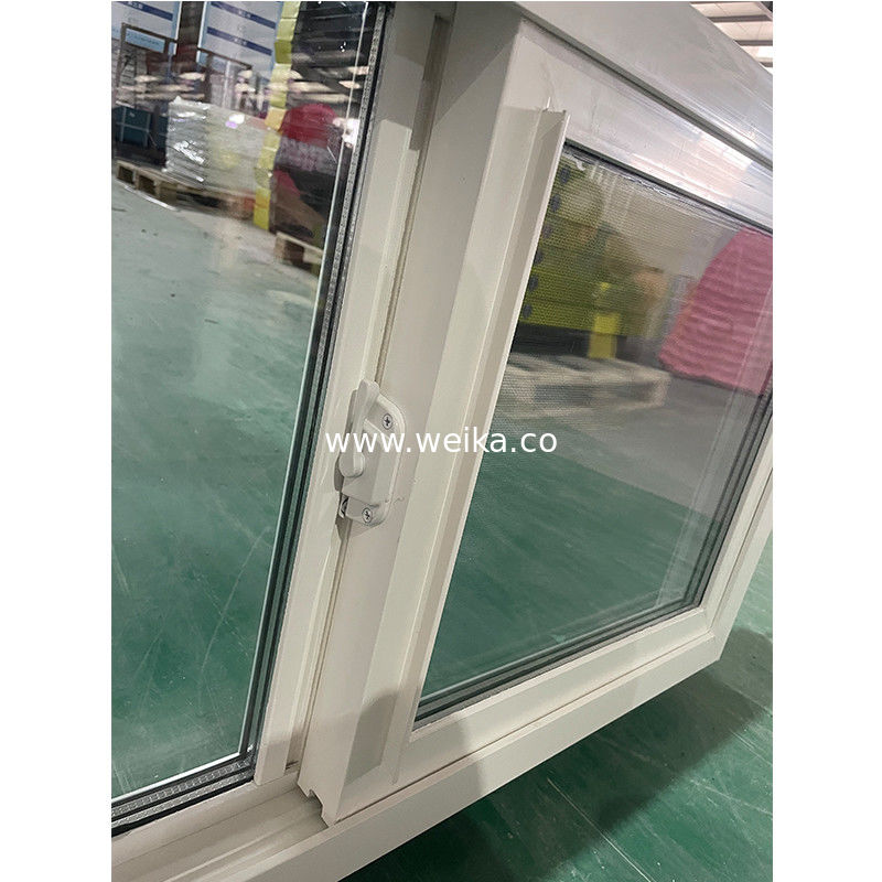 光伝送を改善するためのダブルスライド窓 UPVC スライド窓とドア