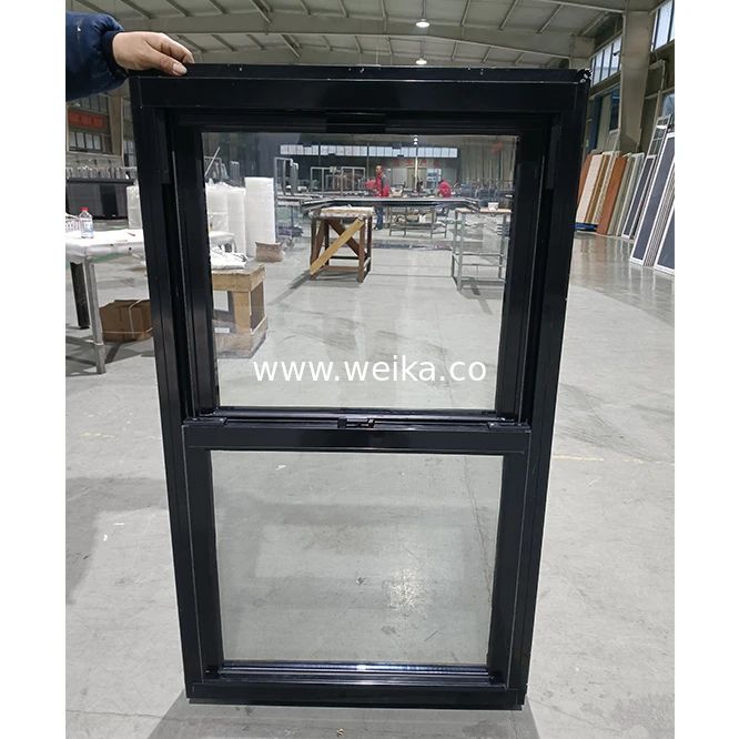 音絶 UPVC 単一吊り窓 木製の枠より50%効率が良い