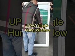 ビニールは窓を二重ガラスをはめた緩和されたガラス窓に掛けた