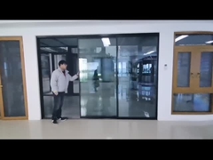 大きなスライムフレーム アルミスライドドア 黒いフレーム