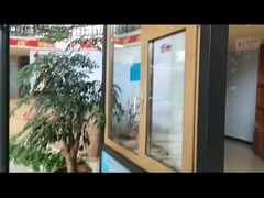 ODM キャッセンツ アルミ 傾斜とターン 窓 木粒色