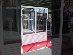 空気換気扇風機付き 防音ガラス固定窓 装飾壁パネルシステム