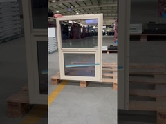 パーソナライズ可能な PVC ハング 窓 アプリコット カラー アメリカ スタイル どんなサイズでも