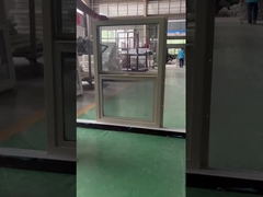 PVC 下面パネル 低E ガラス トップ 固定 シングル ハング ウィンドウ クレアセントロック