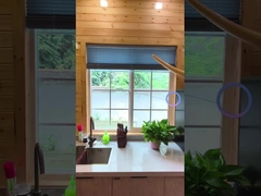 WEIKAシリーズ82 uPVCシングルハンガング ウィンドウ リアルインストール